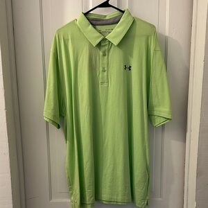 Under Armour Men's Light Green Polo Shirt